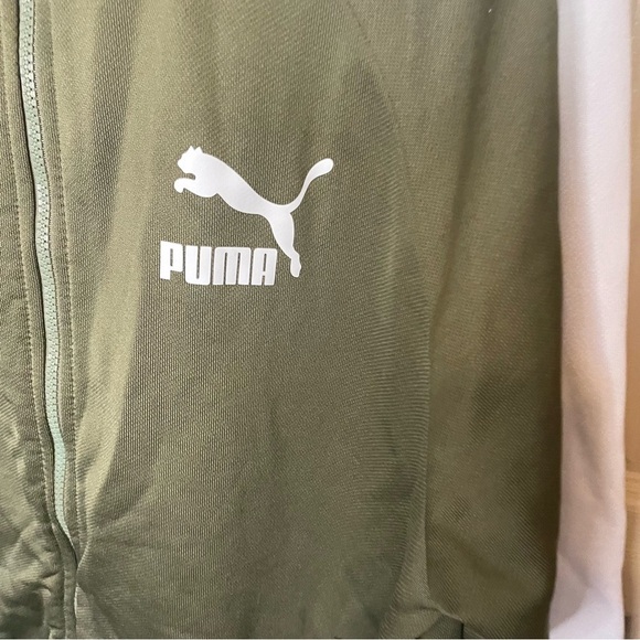 PUMA Green T7 ICONIC Regular Fit Sweatshirt - Picture 2 of 10